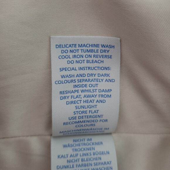 Boden Polka Dot Jacquard Dress US 12R Cream Gold Knit Holiday Party Knee Length - Picture 14 of 14